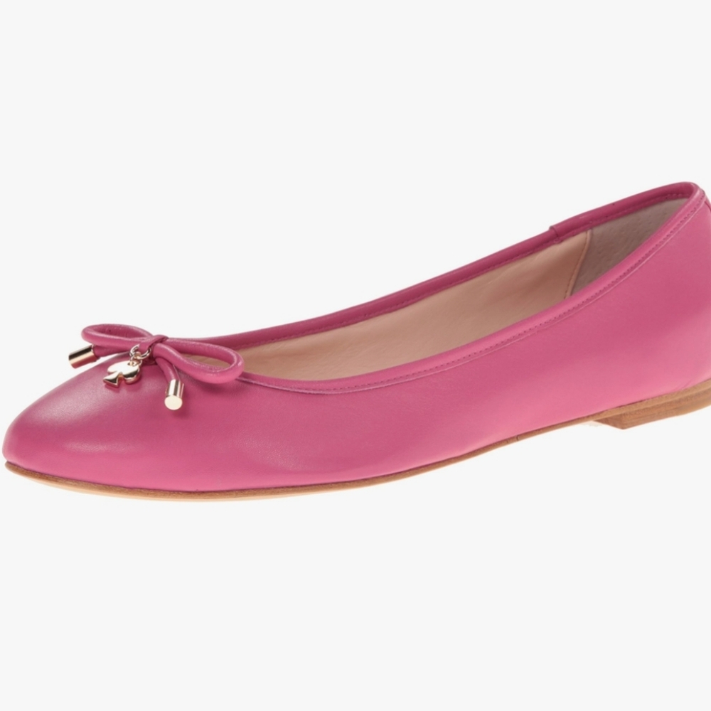 Kate Spade Women NY Willa Loafer Pink Ballet Flats shoes sz 9M